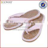 Wholesale Hotel Beach Flip Flop Personality Straw Mat Slipper thumbnail-1