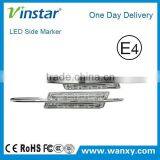 Clear E46 Led Side Marker Light for BMW Without M Logo thumbnail-1