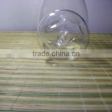 factory direct sandblasting glass lamp cover shade with fiber mouth for lighting