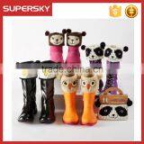 A-536 Cute Animal Boot Toppers Cuffs Funky Animal Knit Boot Covers Animal Pattern Leg Warmers thumbnail-1