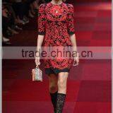 European and American Street Style Half Sleeve Mini Dress thumbnail-2