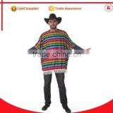 cheap wholesale kids mexican costumes party sexy mens mexican poncho for male                        
                                                Quality Choice