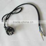 VDE Approved 3 Pin European H05VV-F ac Power Leads thumbnail-4