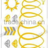 Jewelry Diamond Tatoo Sticker,sun Style Temporary Tatoo thumbnail-1