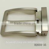 Formal Type Clip Pin Buckle Brush Nickel Plated With Zamack Casting Pin and Loop Teeth Clip Buckle thumbnail-6