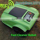 The 4th Generation Smartphone App Control Grass Mowing Robot With Water-proofed Charger thumbnail-4