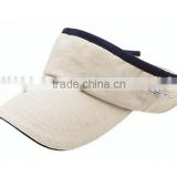 100% cotton visor