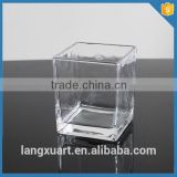 cube plant terrariums glass vase