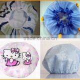 Fashion Plastic Waterproof Shower Cap / Bathing Cap