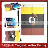 case for apple ipad air new strap design magnetic Open and Close , Flip Leather case For ipad air PU Smart Stand Holder Cover