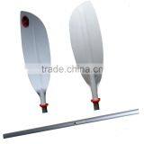 2- piece kayak paddle favourable price plastic blade aluminium angle adjustable paddle PAP-025