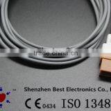 Spacelabs 20700-4000-00 Adult General Temperature Probe/ Sensor 3m Rectangle 10pin