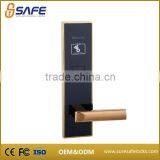Pretty RF Card Hotel Keyless Door Lock With Acrylic Faceplate