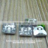 Factory Wholesale Custom Pink Square Shape Acrylic Button