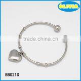 Olivia Latest Fashion Bangle Heart Shape Design Adjustable Bracelets thumbnail-1