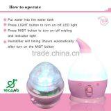 Mini Portable Tabletop Ultrasonic Cool Mist Diffuser and Air Humidifier thumbnail-3