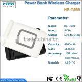 With Phone Slot Stand 4000mAh Power Bank Wireless Charger thumbnail-4