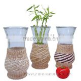 Grass weaved Vase