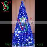 led christmas lights wholesale 3D garland cone tree light holiday motif light