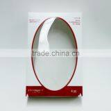 Custom Paper Box With PVC Window Recycled Folding Gift Paper Box