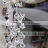 1.2M Acrylic Crystal Diamond Bead Garland Wire Beaded Garland Clear Wedding Beaded Garland