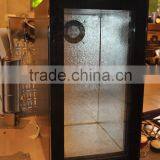 Two Glass Doors Black Bar Fridge/refrigerator(CE Approval) thumbnail-4