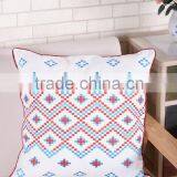 China Supplier Flower Embroidery Machine Embroidery Designs Cushion Cover thumbnail-2