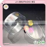 Clear Plastic Cylinder Container thumbnail-1