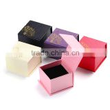 Colorful jewelry ring gift cheap jewelry box