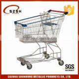 unfolding mall shopping trolley cart for sale