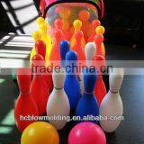 OEM Blow Molding Plastic Bowling Pin Sport Toy Mini Bowling Ball for Sale thumbnail-6