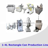 Tin Can Cutting Machine for oil rectangular can prodcution line