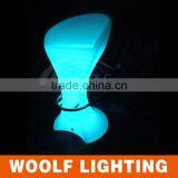 Excellent Design CE and Rohs Compliant Waterproof Colourful Rechargeable RGB LED Lighting Up Bar Stool Bar Chair thumbnail-4