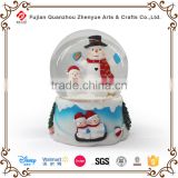Christmas theme snowman water globes
