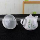 Chaozhou Factory Direct Wholesale Combination of Teapot & Bowl, Ceramic Turkish Tea Pot thumbnail-5