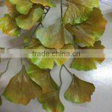 SJ070917 Artificial Golden Ginkgo Leaf/wholesale Folium Ginkgo Leaves Sale thumbnail-3