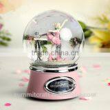 Ballerina Snow Globe Resin Musical Valentine's Day Snow Globe