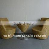 Round Coffee Table Set Chairs thumbnail-2