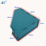 2017 New Design Various Color A4 PP Foam Office Vertical Magazine File thumbnail-3