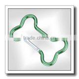 Little Bone Shape Carabiner Keychain thumbnail-1