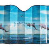 Aluminium Dolphin Car Sun Shade thumbnail-4