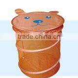 Folding Pop-up Portable Mesh Laundry Hamper thumbnail-1