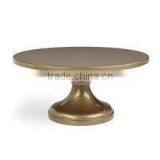Golden Powder Coated Metal Cake Stand thumbnail-1