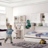 RD16 boys& girls white bedroom set wooden children bunk bed set kid's funny furniture