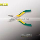 Iapanese Double Color PP+TPR Handle Long Pointed Nose Plier ANSI Standard thumbnail-1