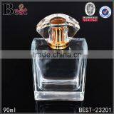 90ml 100ml Square Fancy Spray Bottle High Quality Glass Perfume Bottle Wholesale Perfume Fancy Spray Bottle thumbnail-1