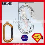 23KN For Rescue Mountain Climbing Carabiner With Straight Gate thumbnail-4