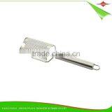 ZY-N1073 Full Stainless Steel Ginger Peeler Zester Small Eye Sand Finish Peeler thumbnail-1