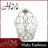 Hot Selling Bridal Jewelry Pageant Rhinestone Fashion Big Crown thumbnail-1
