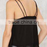 2016 Latest Ladies Summer Well Thread Fringe Cami Top HST8053 thumbnail-5